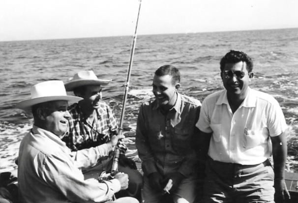 1944 Sport Fishing with Dewey